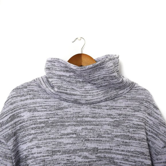 Anthro Saturday Sunday Spacedye Cowl Neck Sweater - Picture 7 of 10